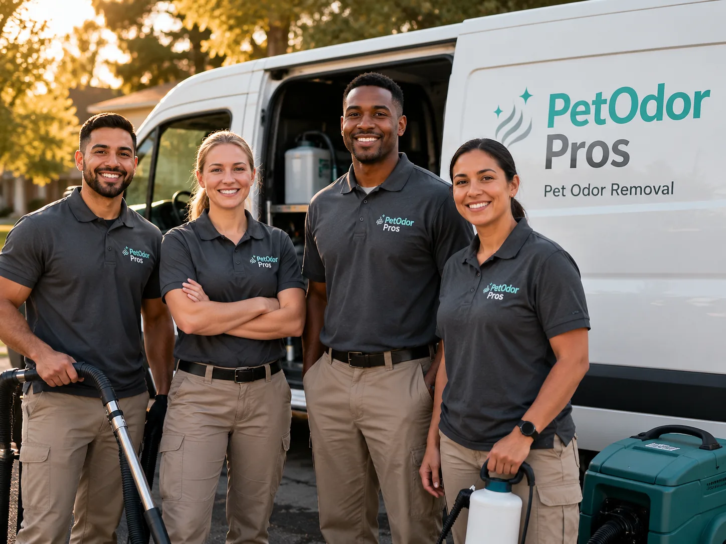 Pet Odor Removal team serving Newport Beach, CA